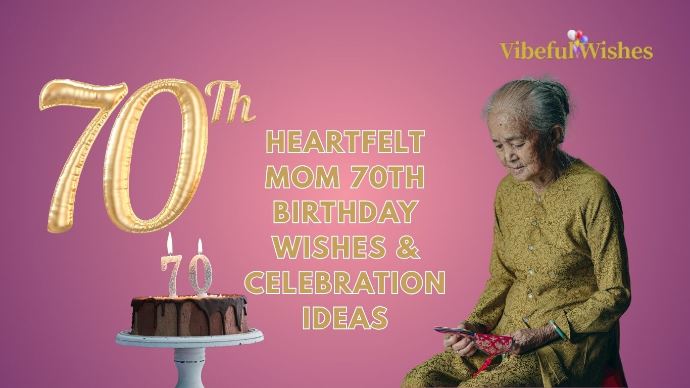 Mom 70th Birthday Wishes