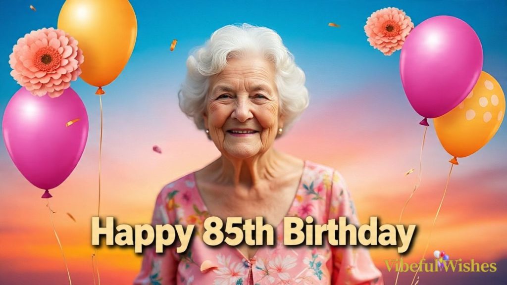 85th Birthday Wishes