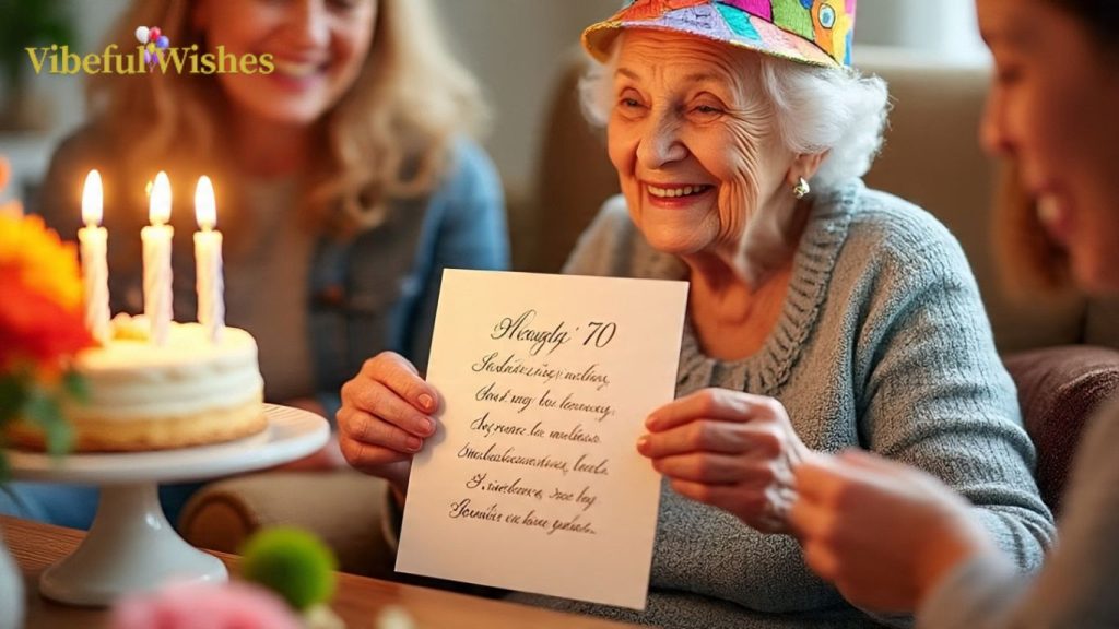70th Birthday Poem Rhymes