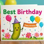 Birthday Pickle Card Ideas