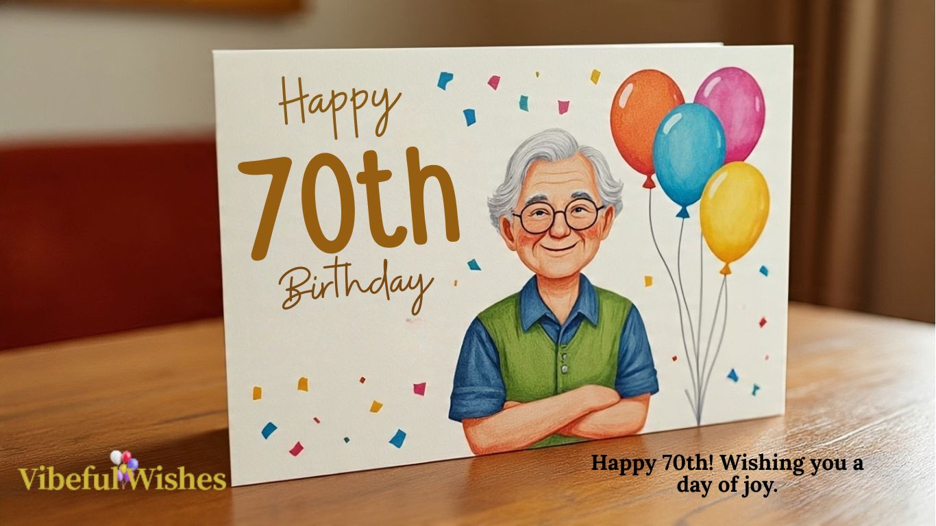 70th Birthday Messages