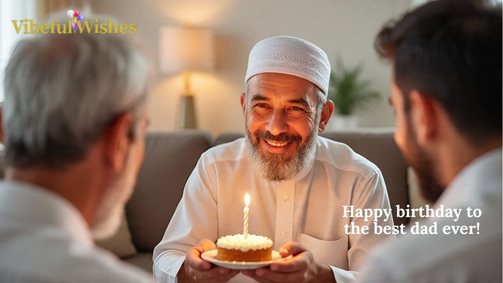 Islamic Birthday Wishes for Father