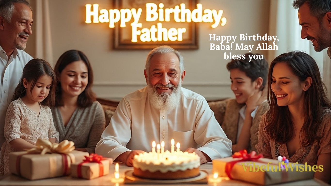 Islamic Birthday Wishes for Father