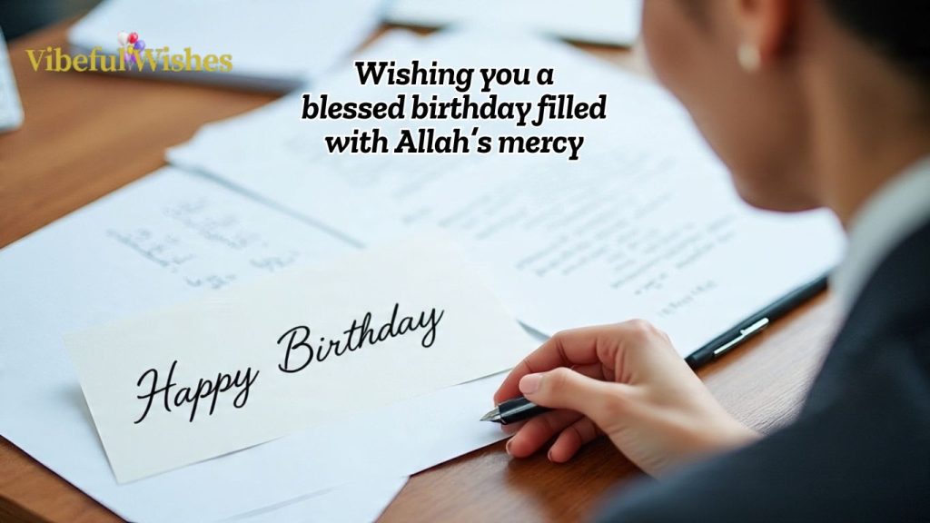 Islamic Birthday Wishes for Clients