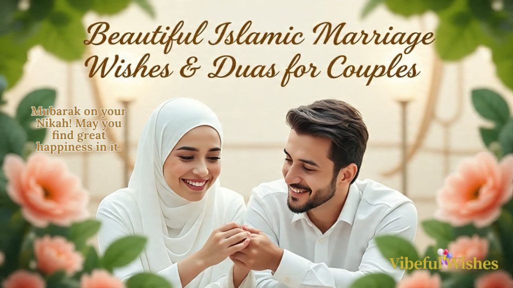 Islamic Marriage Wishes