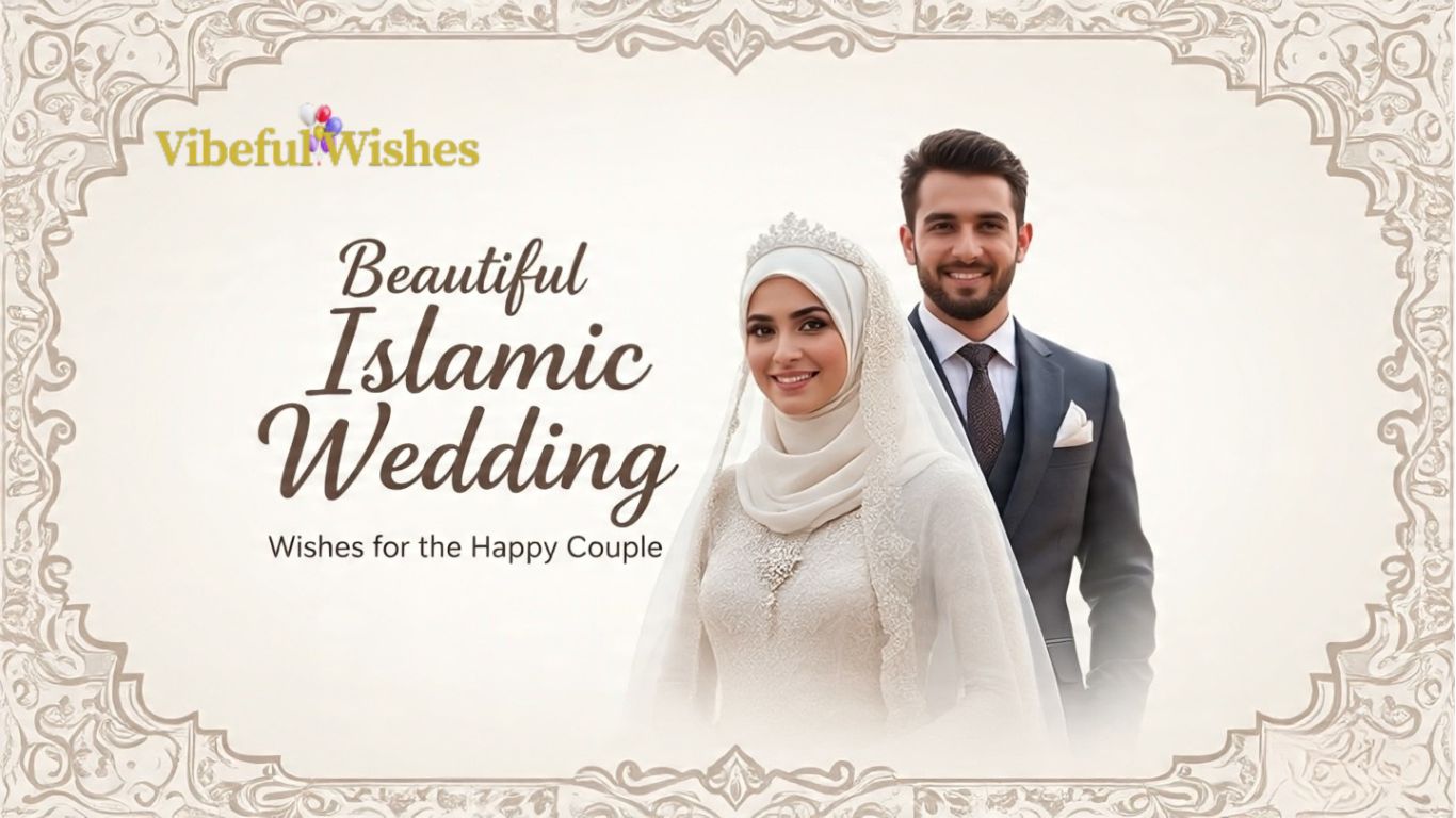 120 Beautiful Islamic Wedding Wishes